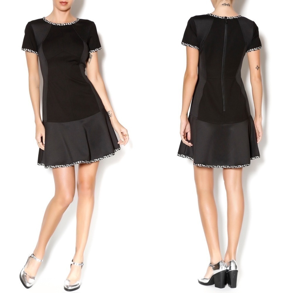 Anthropologie Yoana Baraschi Sporting Life Black Dress